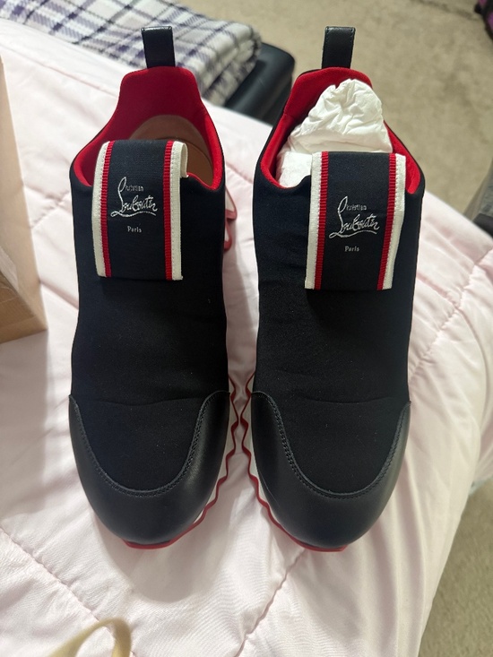 Christian Louboutin Shoes - Christian Louboutin Loubishark slip ons